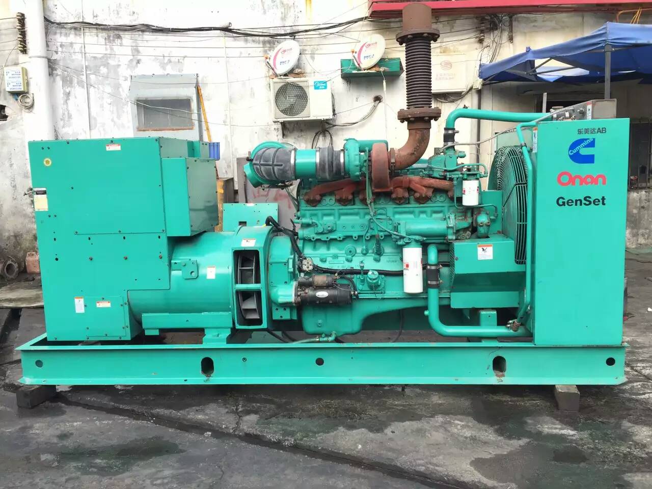 隆尧租赁发电机-柴油发电机不正常冒烟的原因